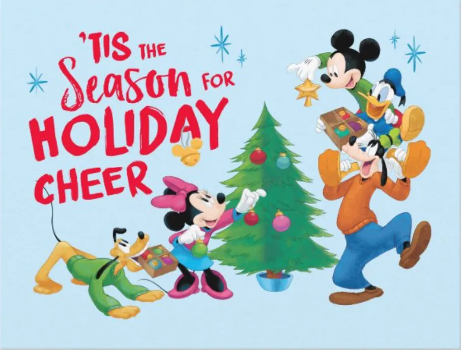 "'Tis the season for holiday cheer."